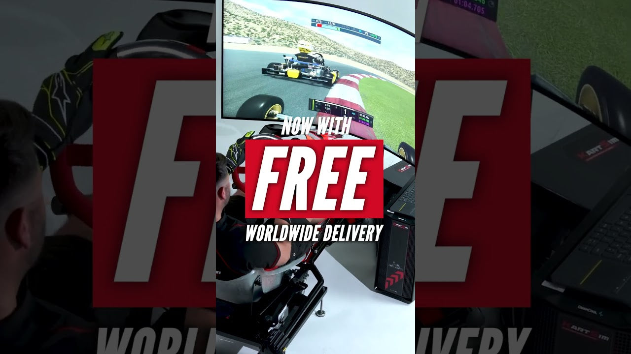 Train Like World Champion Racers with the KartSim Pro Simulator – Now with FREE Worldwide Delivery