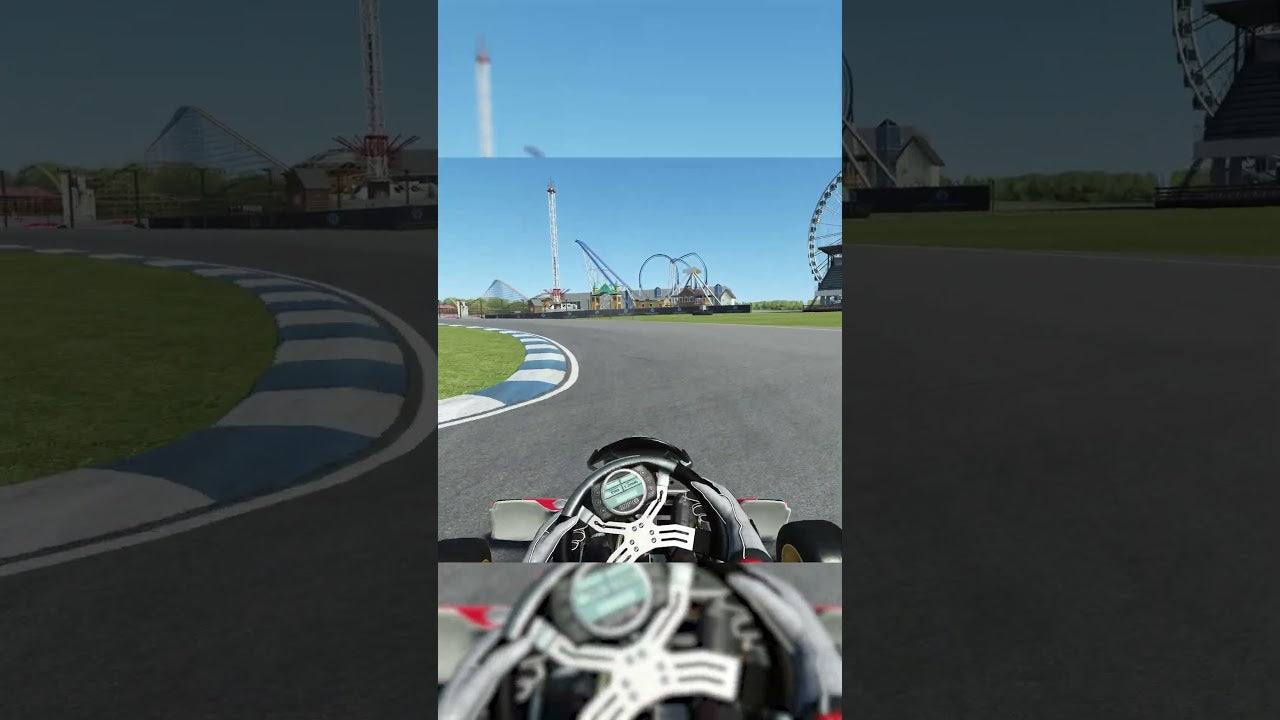 Driver training on KartSim Pro Software at Alahärmä Mika Salo Circuit using a realistic kart simulator for professional karting preparation.