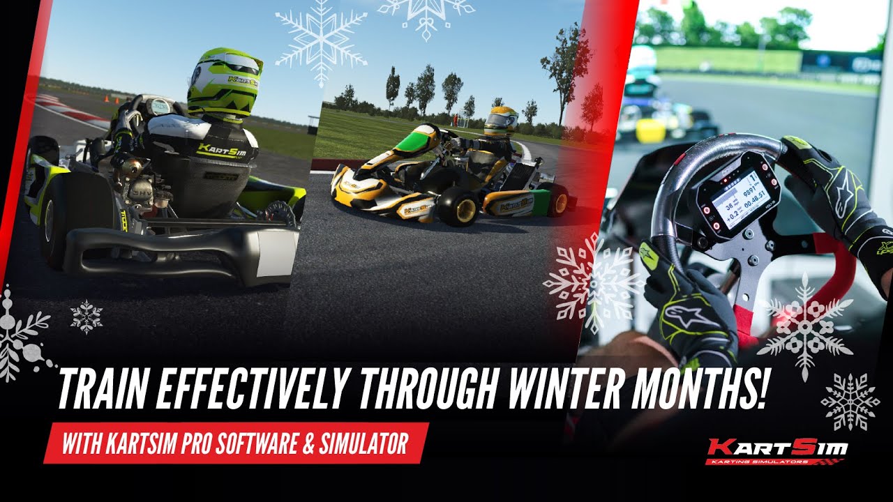 Train Effectively Through The Winter Months With KartSim Pro!