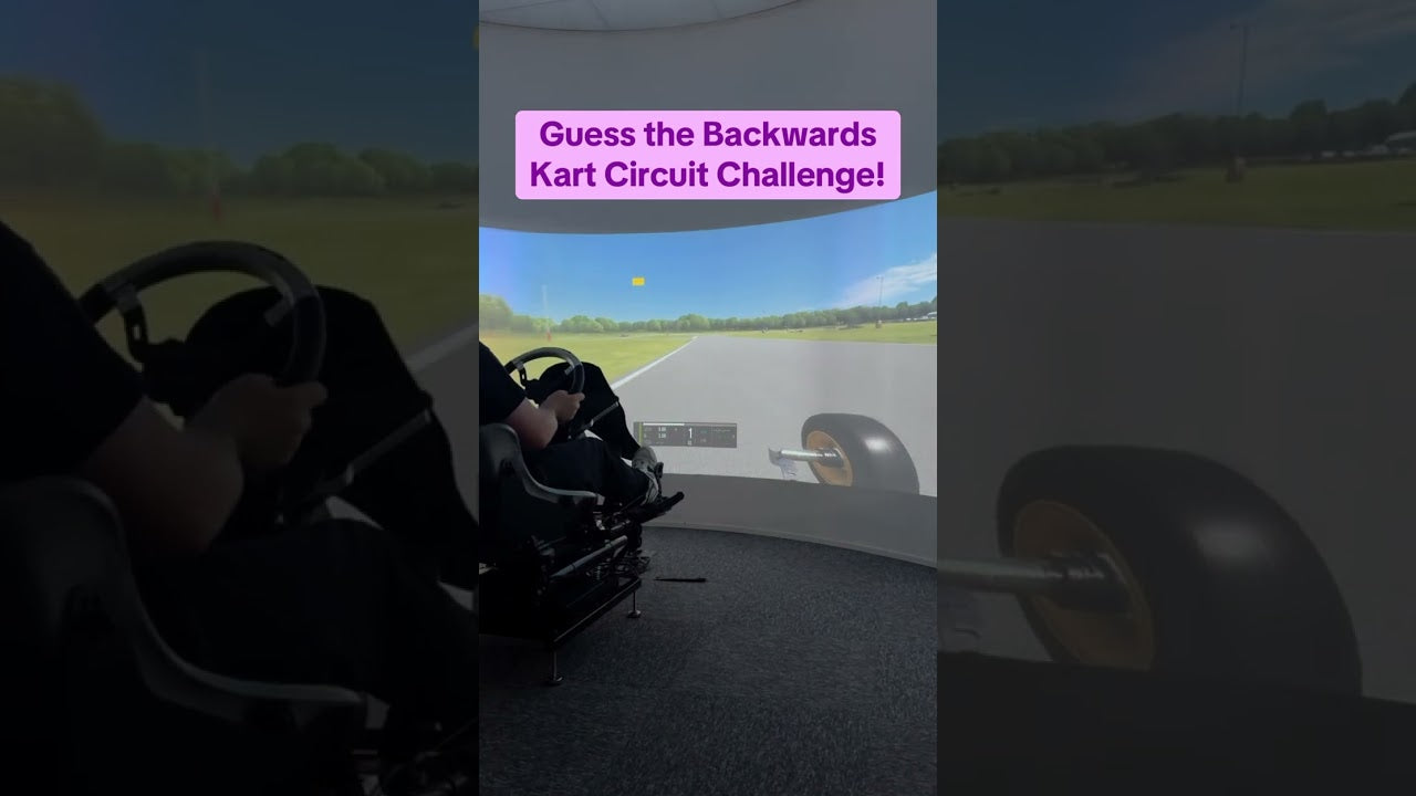 KartSim Backwards Kart Track Challenge – guess the circuit in reverse