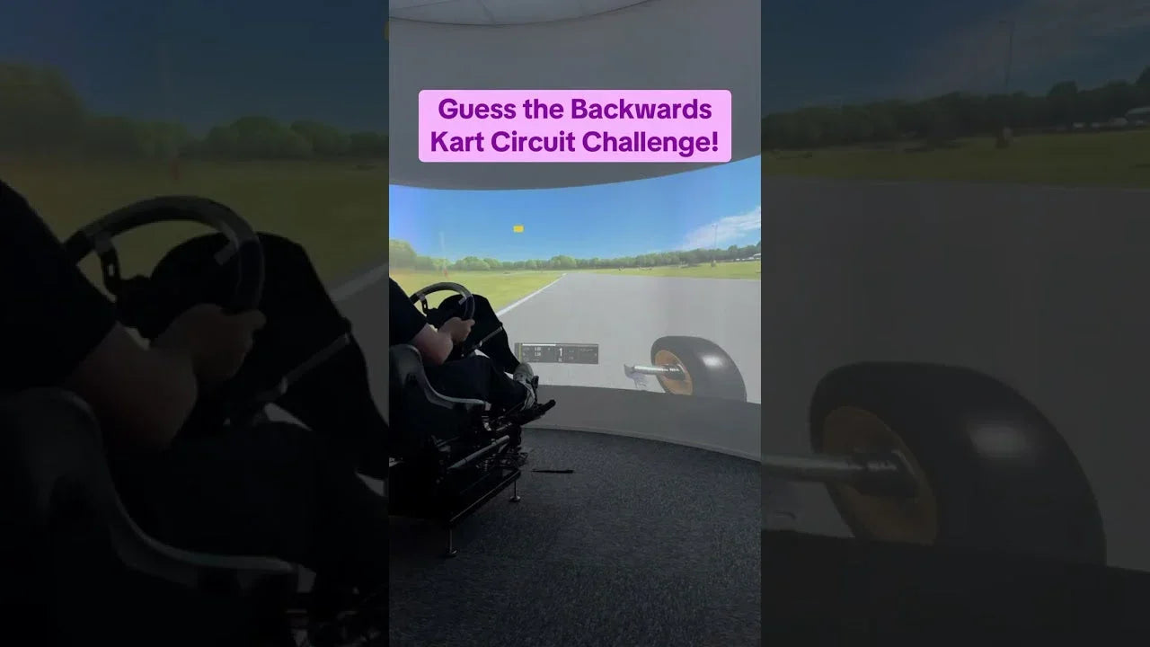 KartSim Backwards Kart Track Challenge – guess the circuit in reverse
