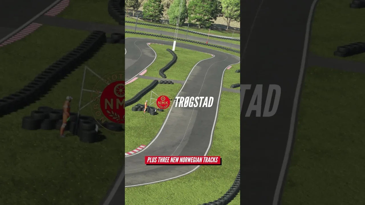 KartSim Esports karting simulator showing laser-scanned circuit detail for professional driver training and race preparation