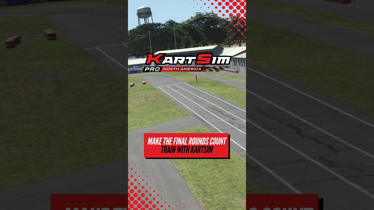 KartSim Pro North America Software used for realistic end-of-season karting preparation, driver training and professional race performance development.