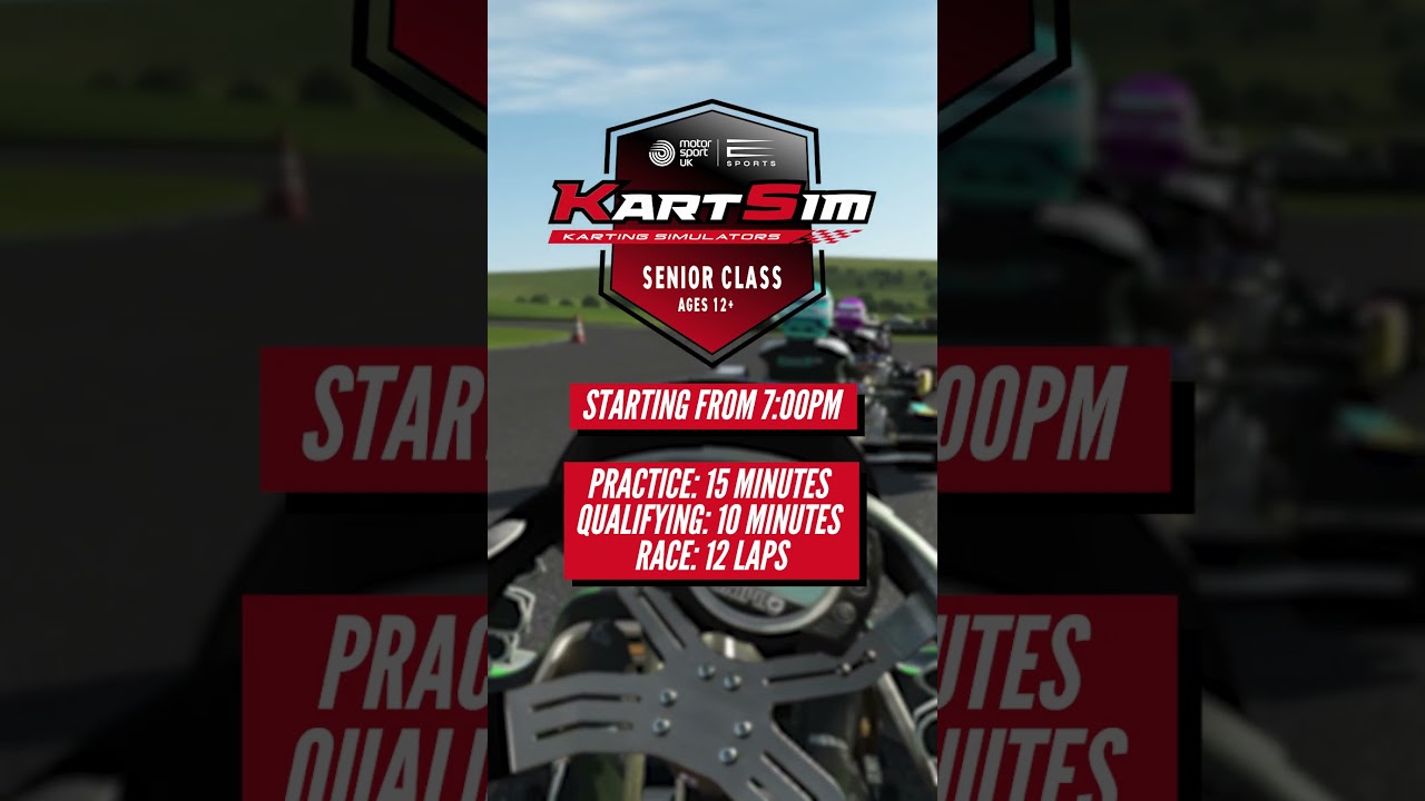 Broadcast Details for Round 1 | KartSim Esports Pro UK Championship at Kimbolton
