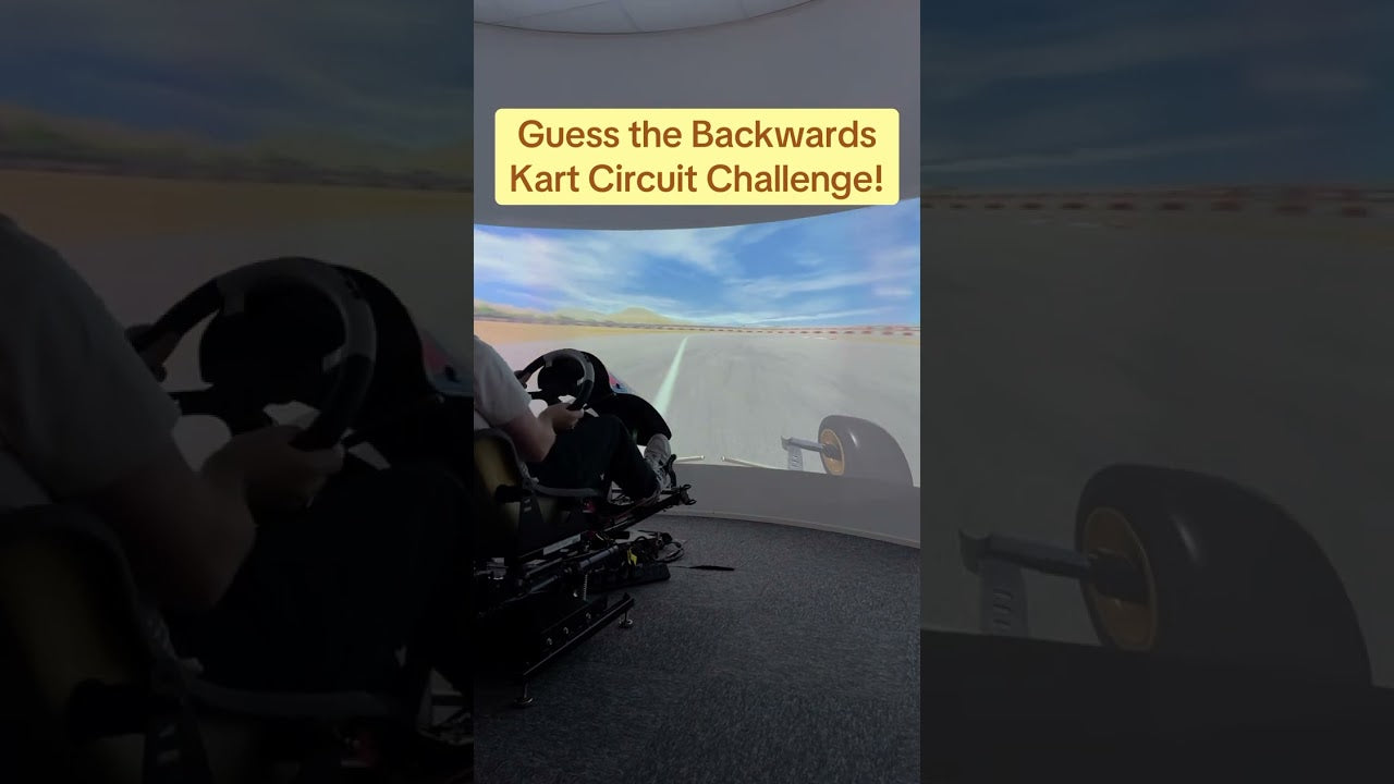 Backwards Kart Track Challenge – Can You Guess the Circuit?