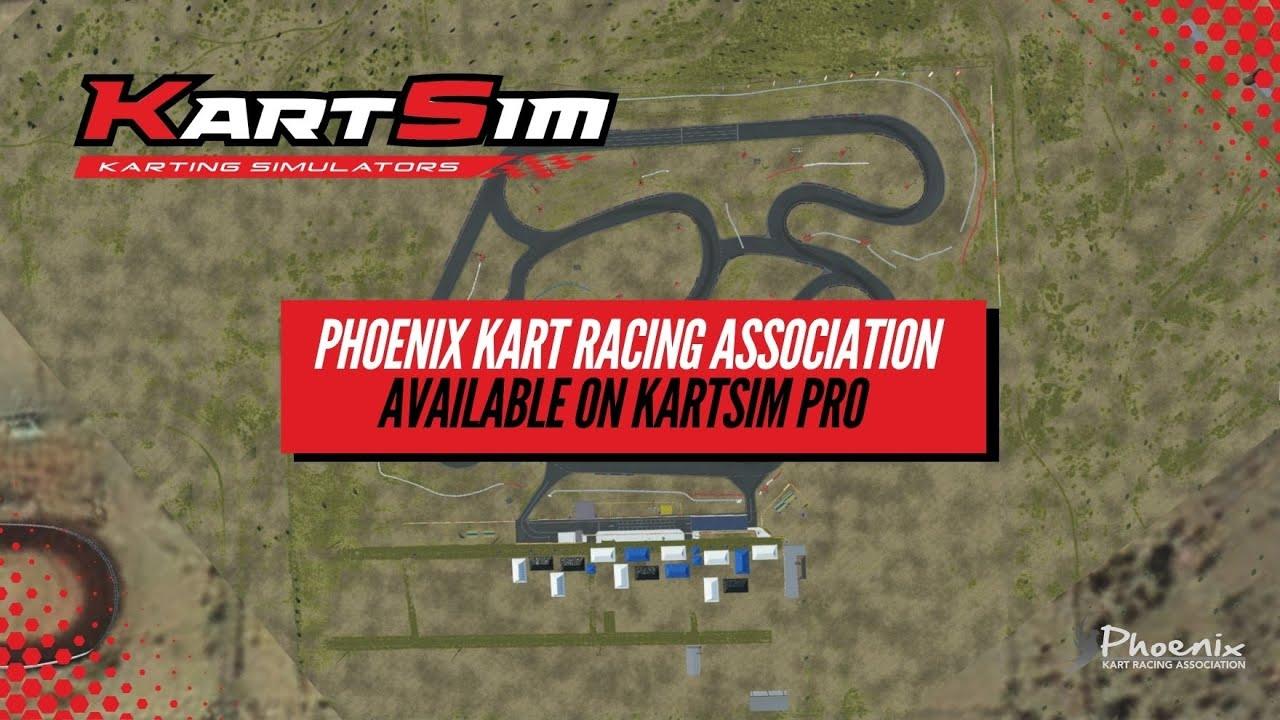 Phoenix Kart Racing Association LiDAR scanned track for kart simulator driver training realism.
