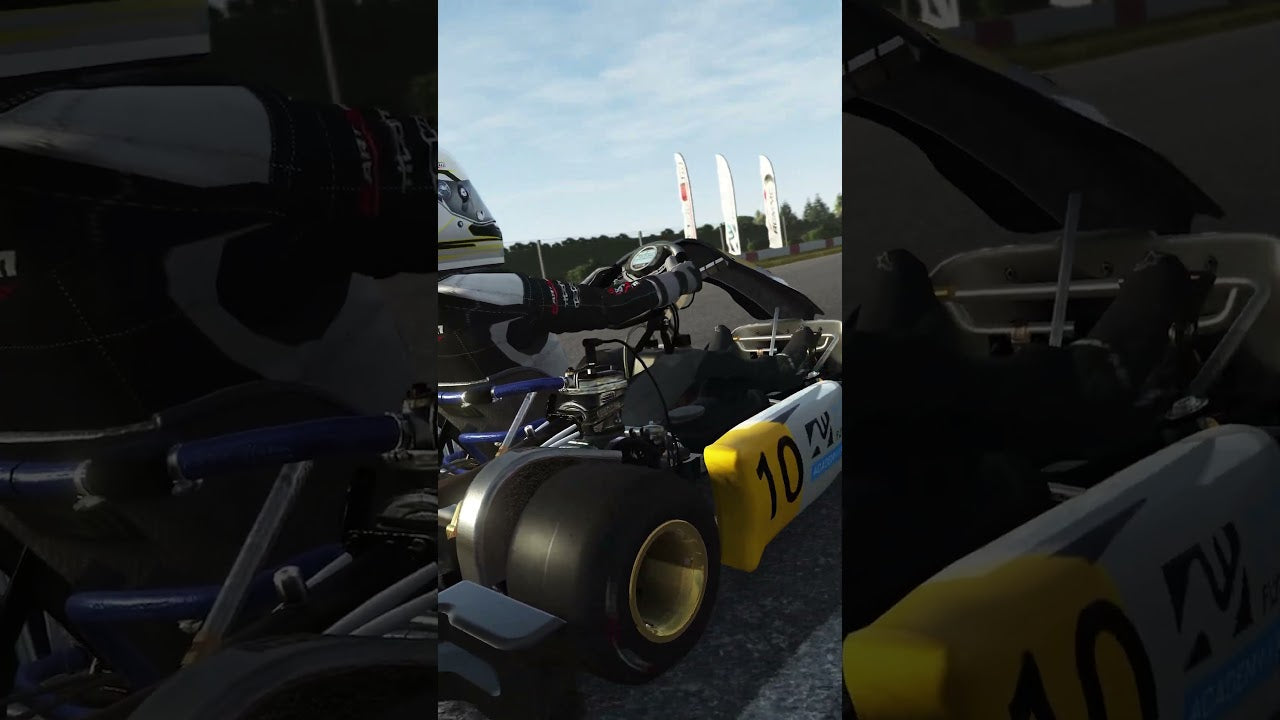 KartSim Champions of the Future 2026 Software showcase of Mülsen circuit, highlighting realistic kart simulator training for professional race preparation.