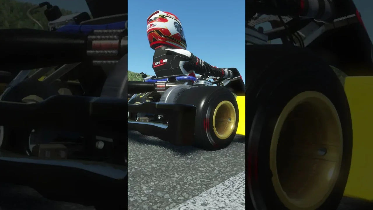 Driver training on KartSim Pro simulator at Mont-Tremblant Karting Circuit with laser-scanned accuracy and professional telemetry analysis