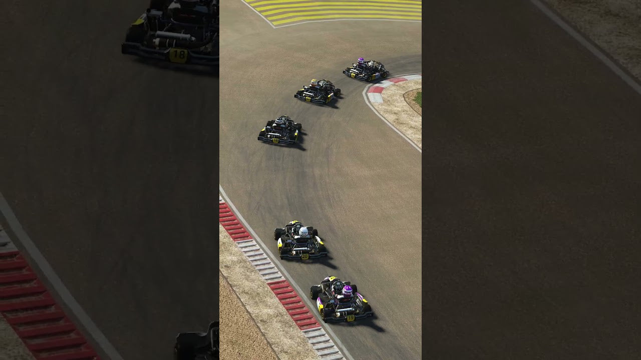 Al Forsan karting circuit recreated in KartSim Pro Software for realistic simulator training, driver coaching, and race preparation.