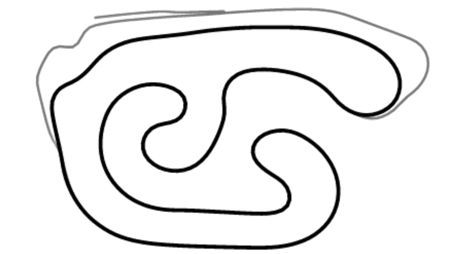 KartSim Valencia track layout – technical Spanish karting circuit designed for simulator driver development