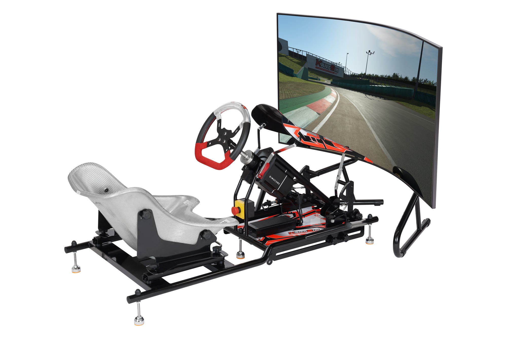 Single 55" 166Hz Curved Screen