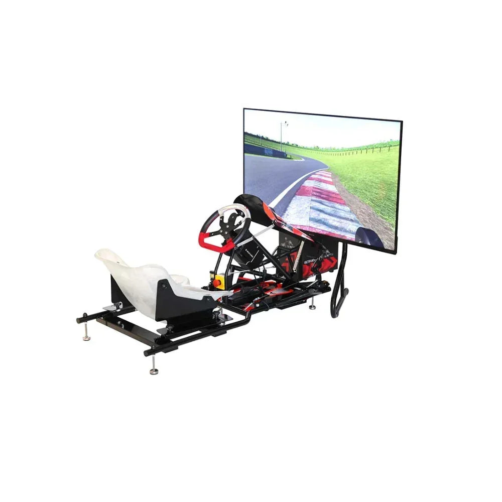 Single 55" 4K 120Hz Monitor with Stand