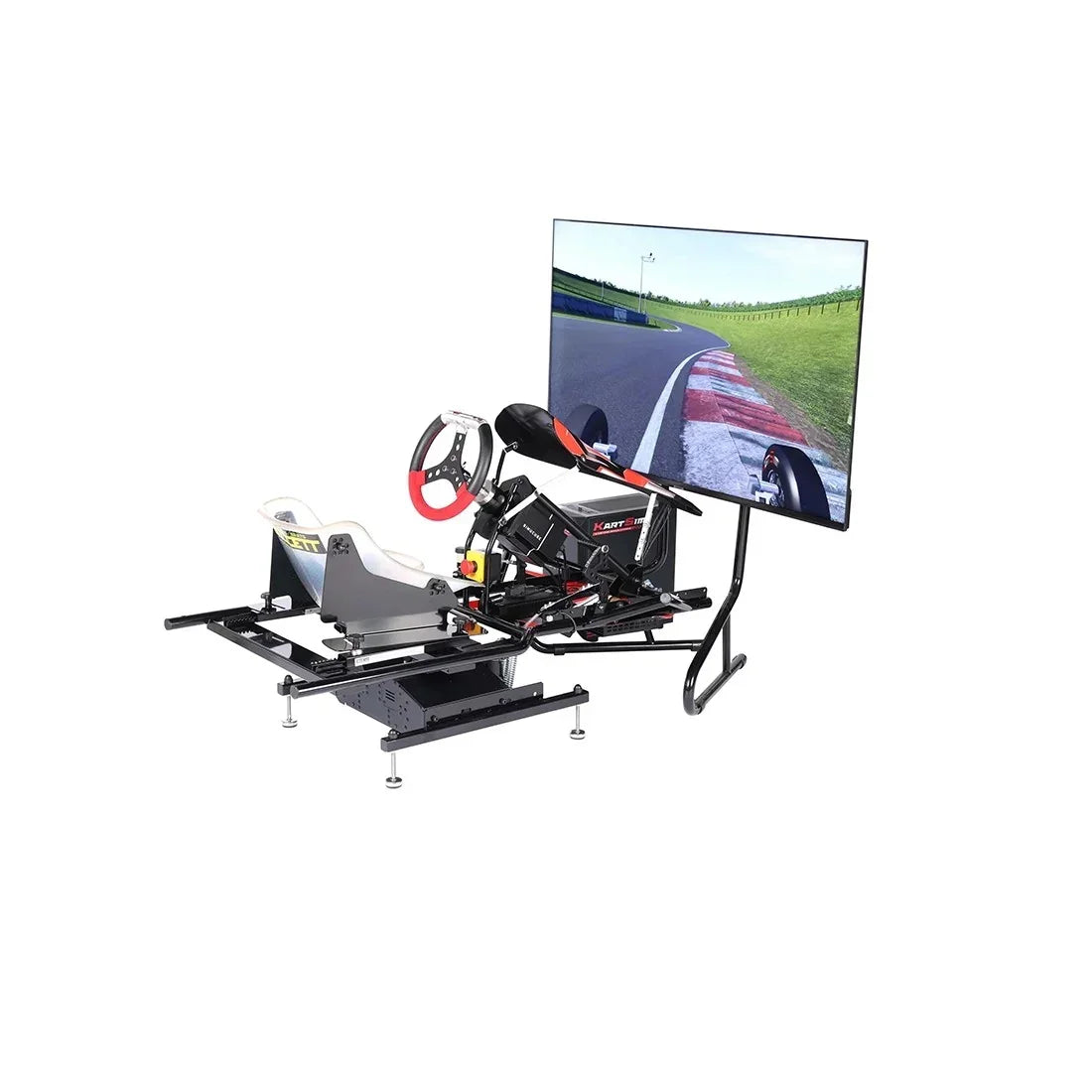 Single 55" 4K 120Hz Monitor with Stand
