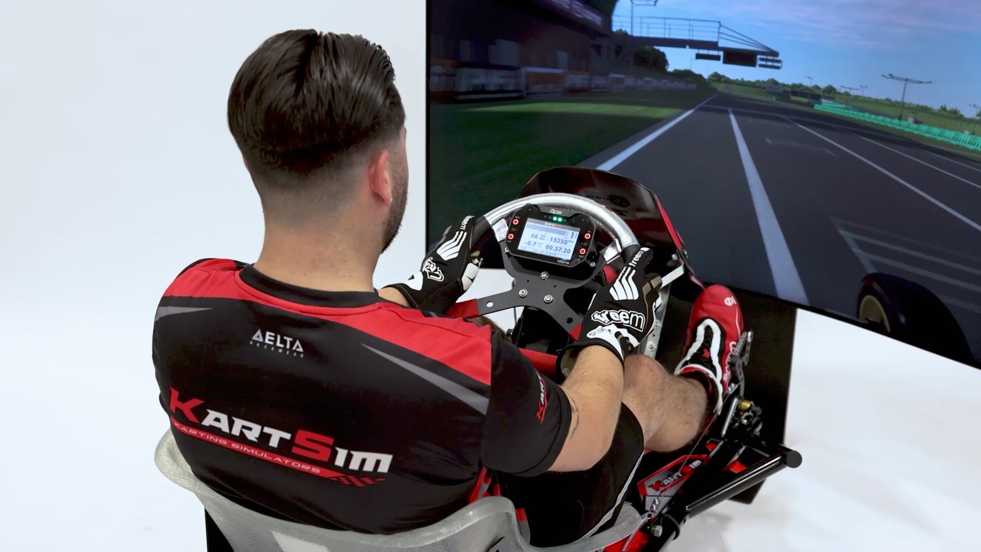 Load video: Discover the complete KartSim simulator lineup: the Pro Simulator, Esports Simulator, and Ultimate Simulator. Each model is engineered for realistic karting preparation, from grassroots training to professional racecraft development. See the differences side-by-side and find the perfect KartSim setup for your racing journey.