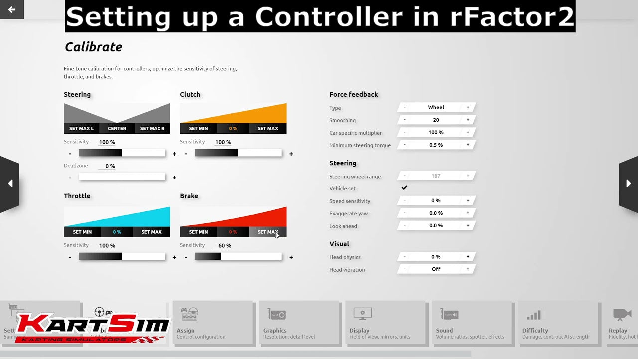How to Set Up Your Steering Wheel & Pedals for the Perfect KartSim Experience