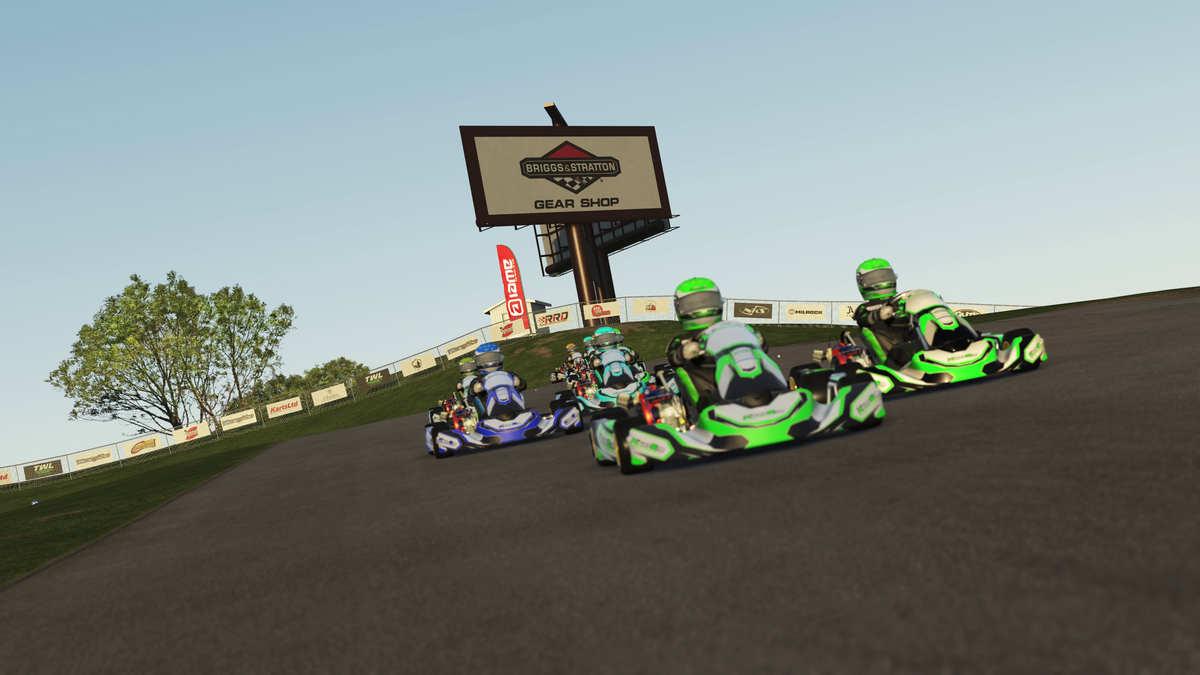Professional KartSim simulator featuring laser-scanned tracks, realistic kart physics, and telemetry analysis for advanced driver training and performance improvement.