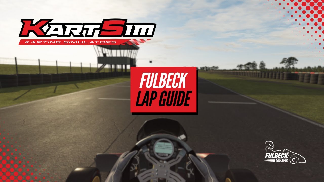 KartSim Pro UK Software - Fulbeck Circuit Lap Guide ft Joe Turney