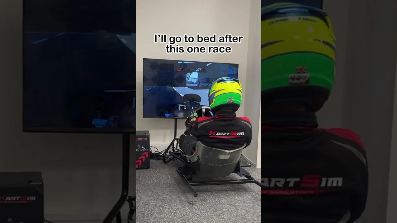 “I’ll go to bed after this one race…” 3 hours later… | KartSim Meme