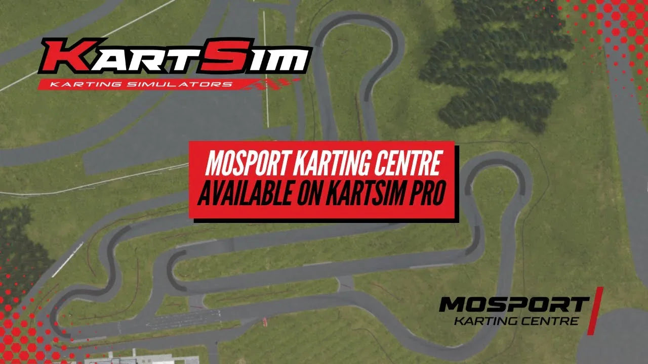Mosport Karting Centre LiDAR scanned track for professional kart racing simulator training