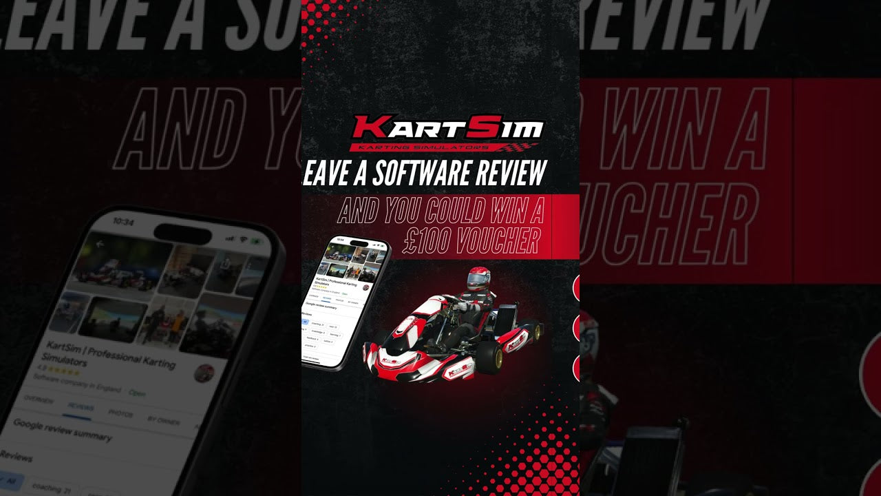 Review KartSim Software & Win a £100 Store Voucher!