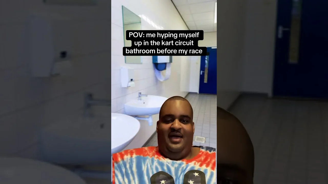 POV: Hyping Myself Up Before My Kart Race