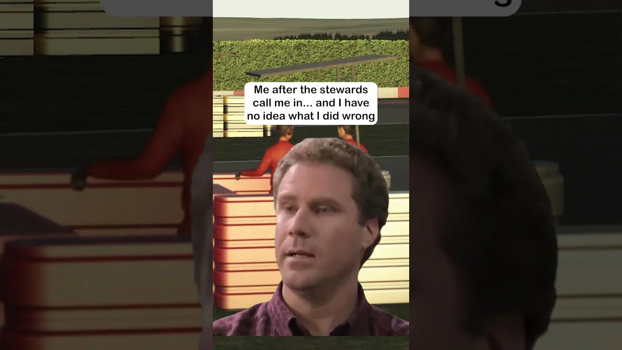 When the Stewards Call You In… and You Have No Idea Why | KartSim Meme
