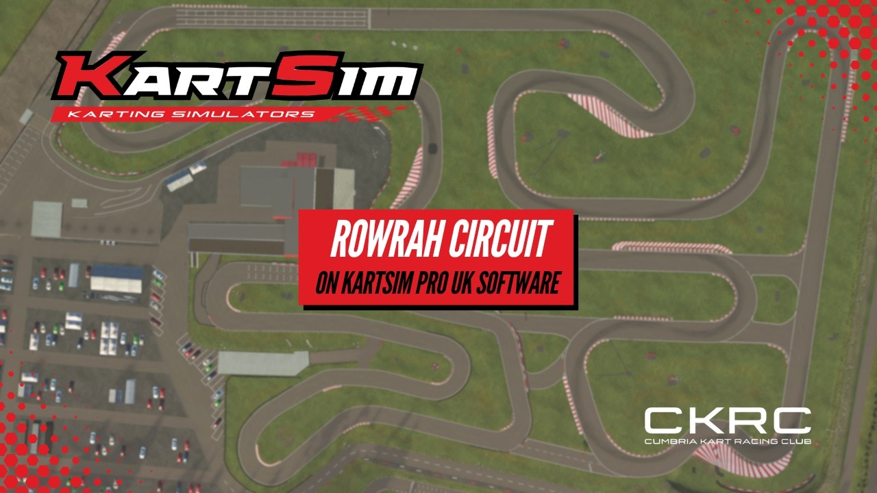 KartSim Pro UK Software - Rowrah Circuit Showcase