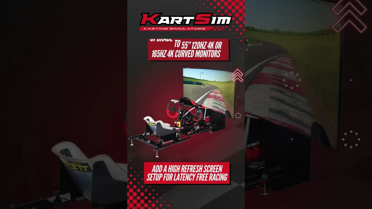 Entry Level Racing Sim KartSim Pro – How a Simulator Evolves from Entry-Level to Full-Motion