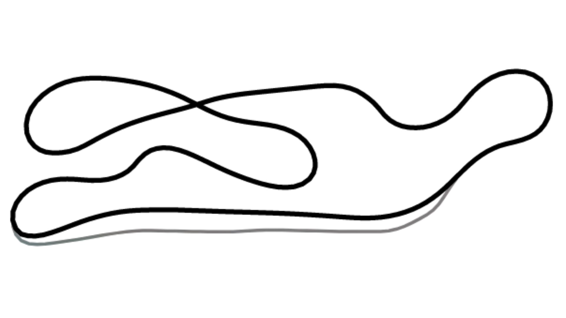 KartSim Alahärmä circuit layout – Finnish karting profile rendered for simulator precision and coaching analysis