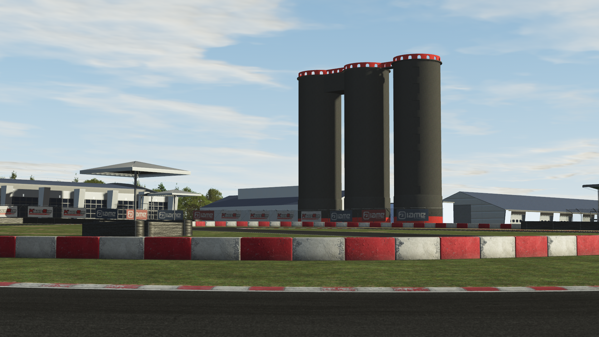 KartSim Cremona simulation – iconic circuit landmarks and facilities captured in ultra-realistic karting simulation software