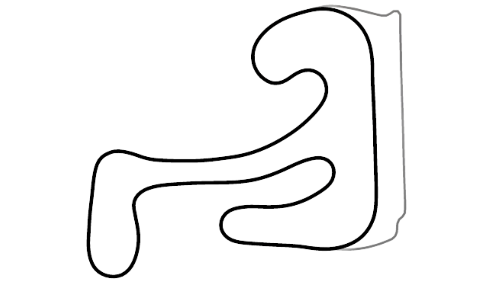 KartSim Essay layout – detailed French track layout built for simulator driver improvement and competitive coaching