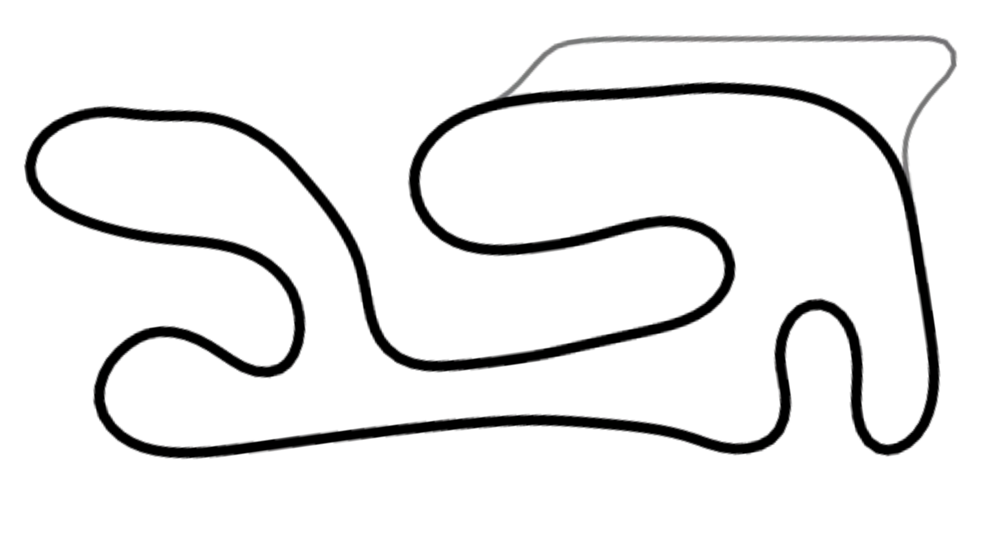 KartSim Salbris layout – French circuit design for technical driving and simulation-based coaching