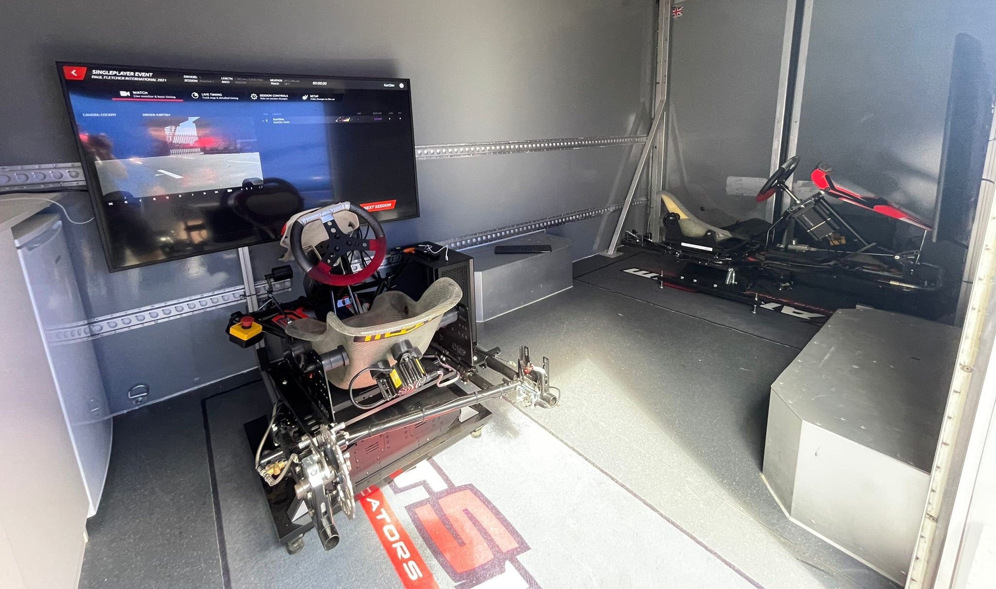 KartSim Simulator Van Hire